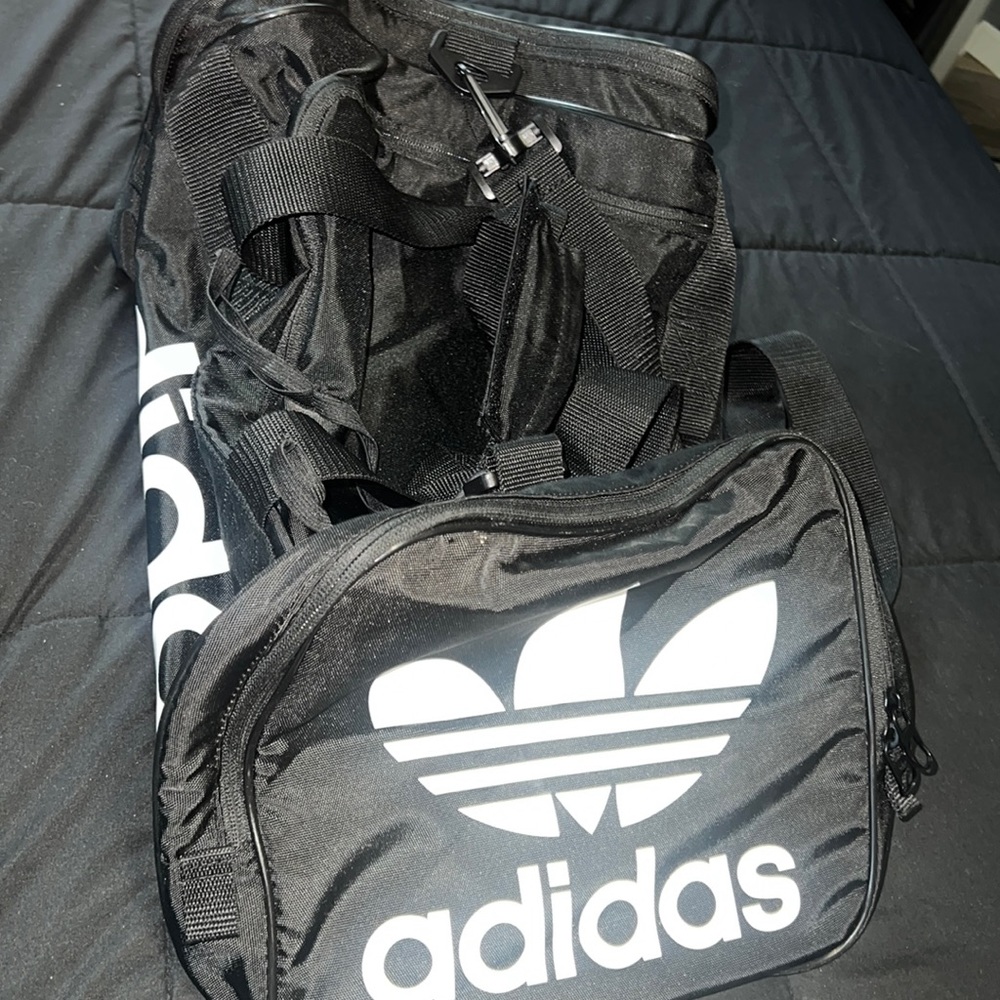 Adidas Black duffle bag